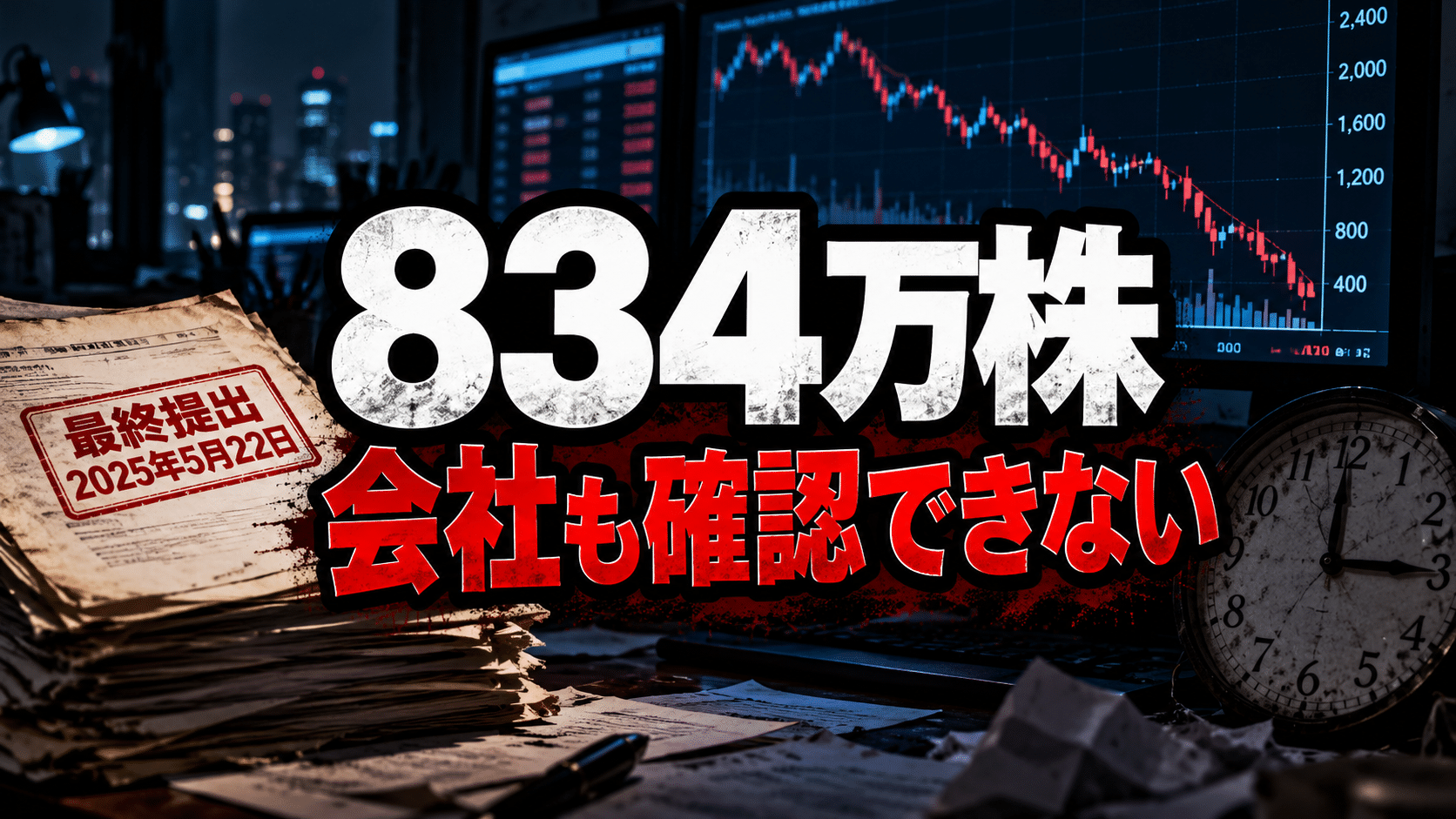 海帆3133 山田亨氏の834万株と更新されない大量保有報告書
